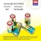 Exell Battery 5pk 6V Alkaline Battery Replaces PX28A, A544, 4LR44, K28A, V34PX EB-4LR44 - alternate 3